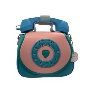 Novelty Ring Ring Phone Purse By Bewaltz - Retro Rotary Dial Design - Lisa Frank